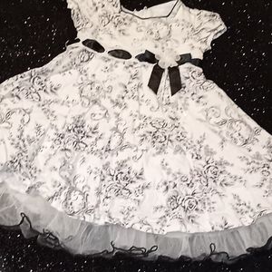 Vintage antique printed dress